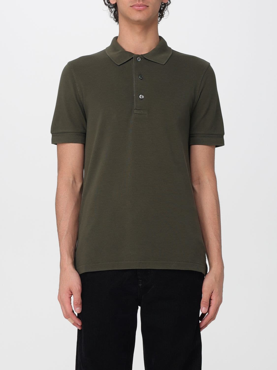 Tom Ford Polo Shirt Men color Green