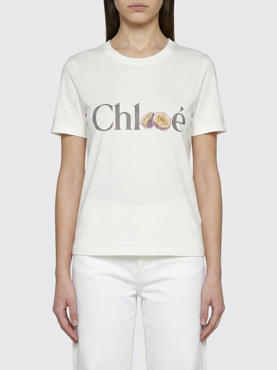 Chloé T-Shirt Woman color White