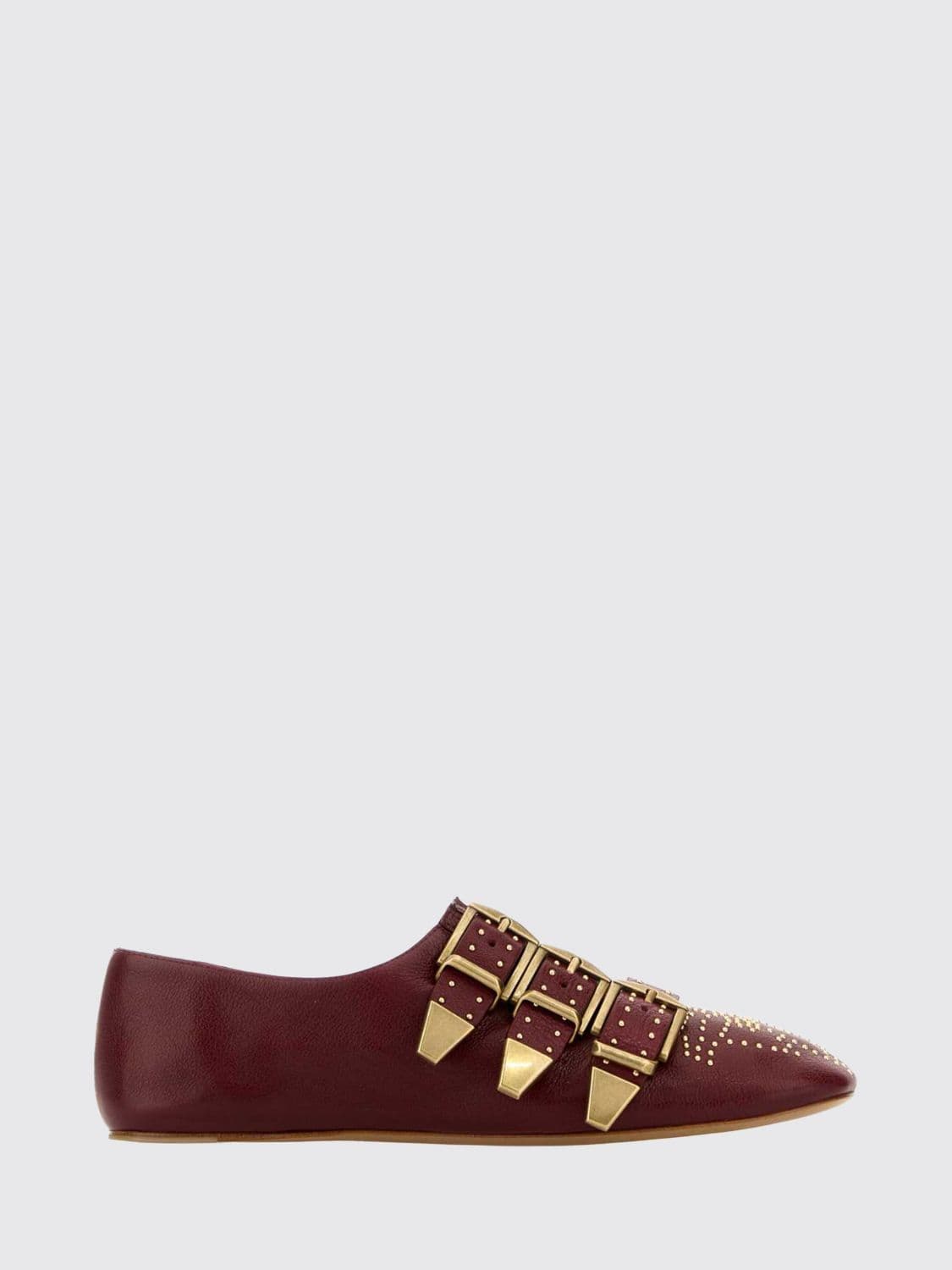 Chloé Ballet Flat Woman color Grey