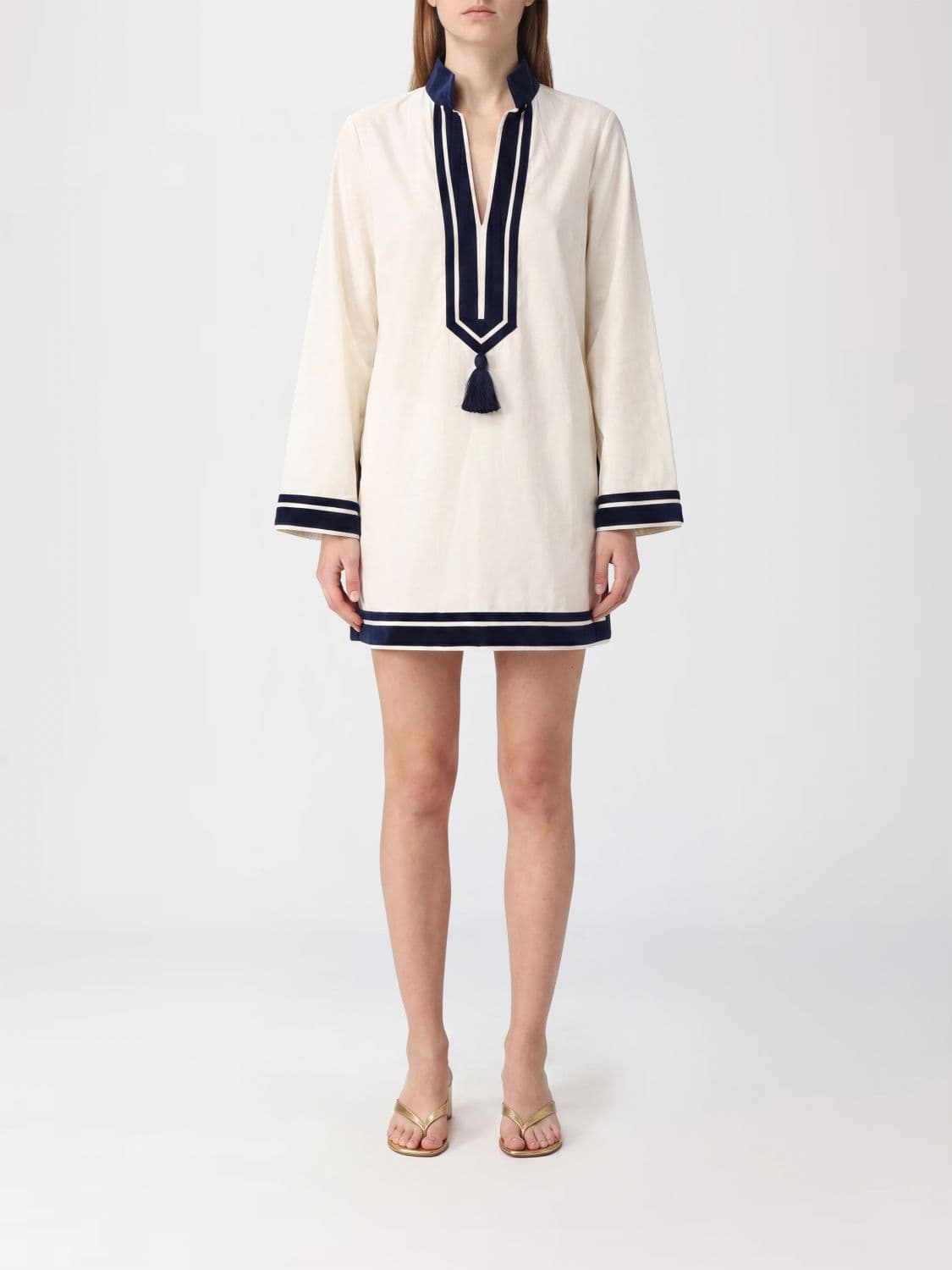 Tory Burch Dress Woman color White