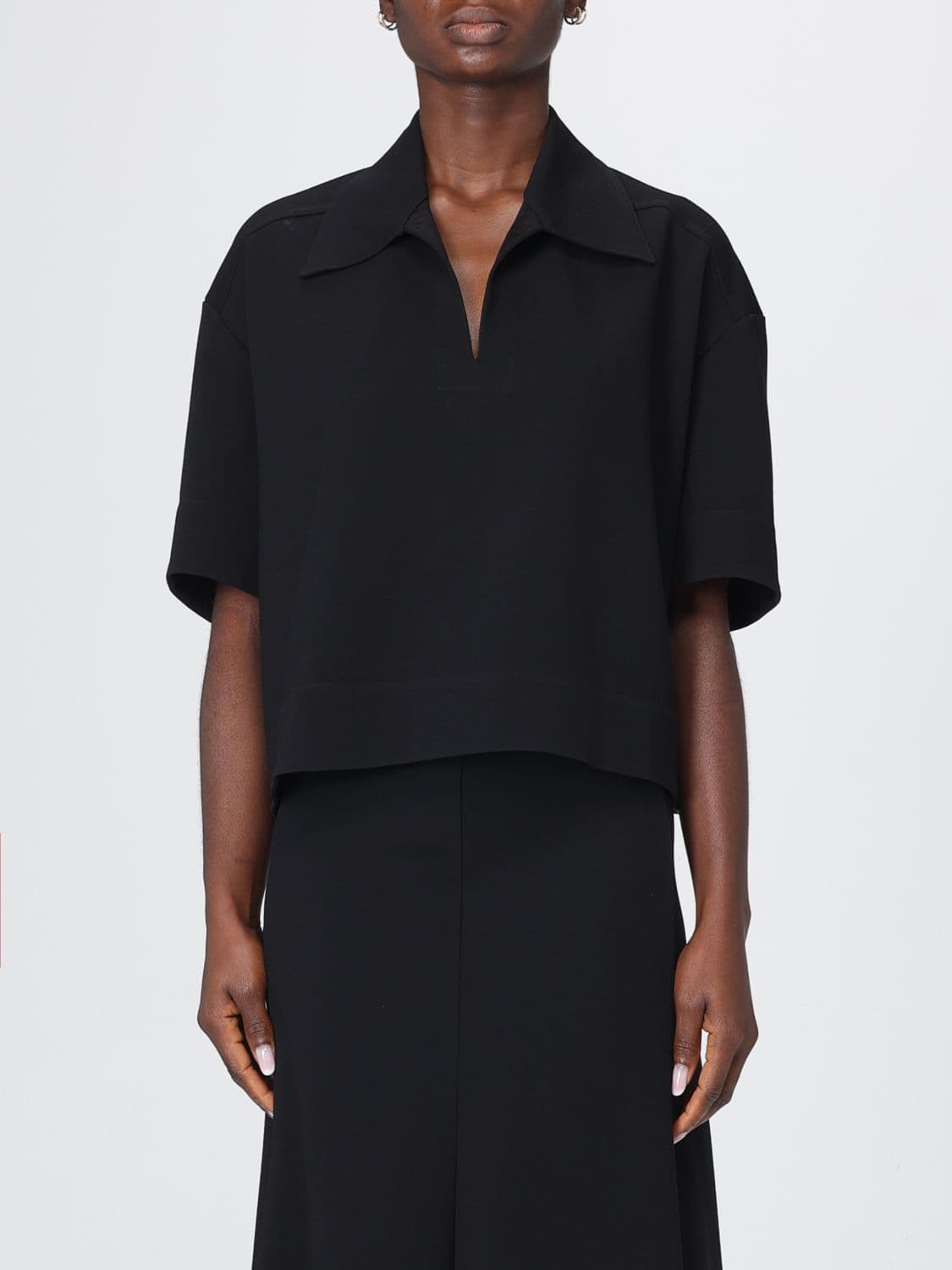 Jil Sander Polo Shirt Woman color Black