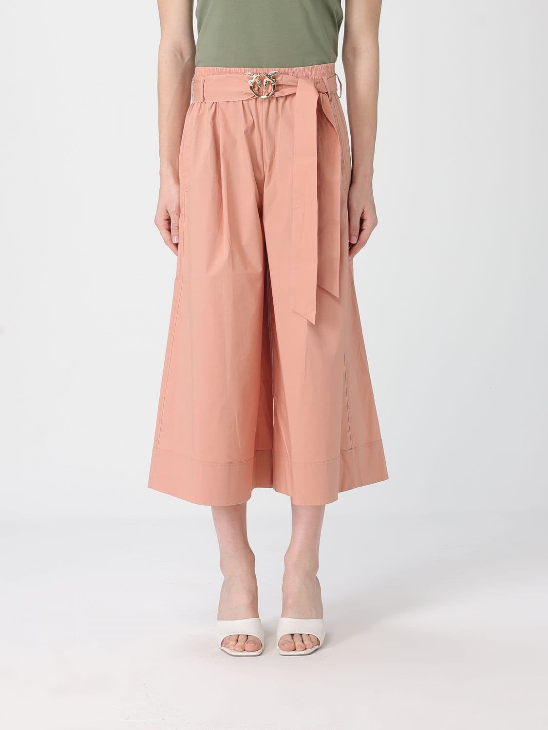 Pinko Pants Woman color Pink