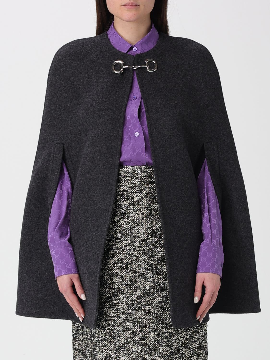 Gucci Coat Woman color Green