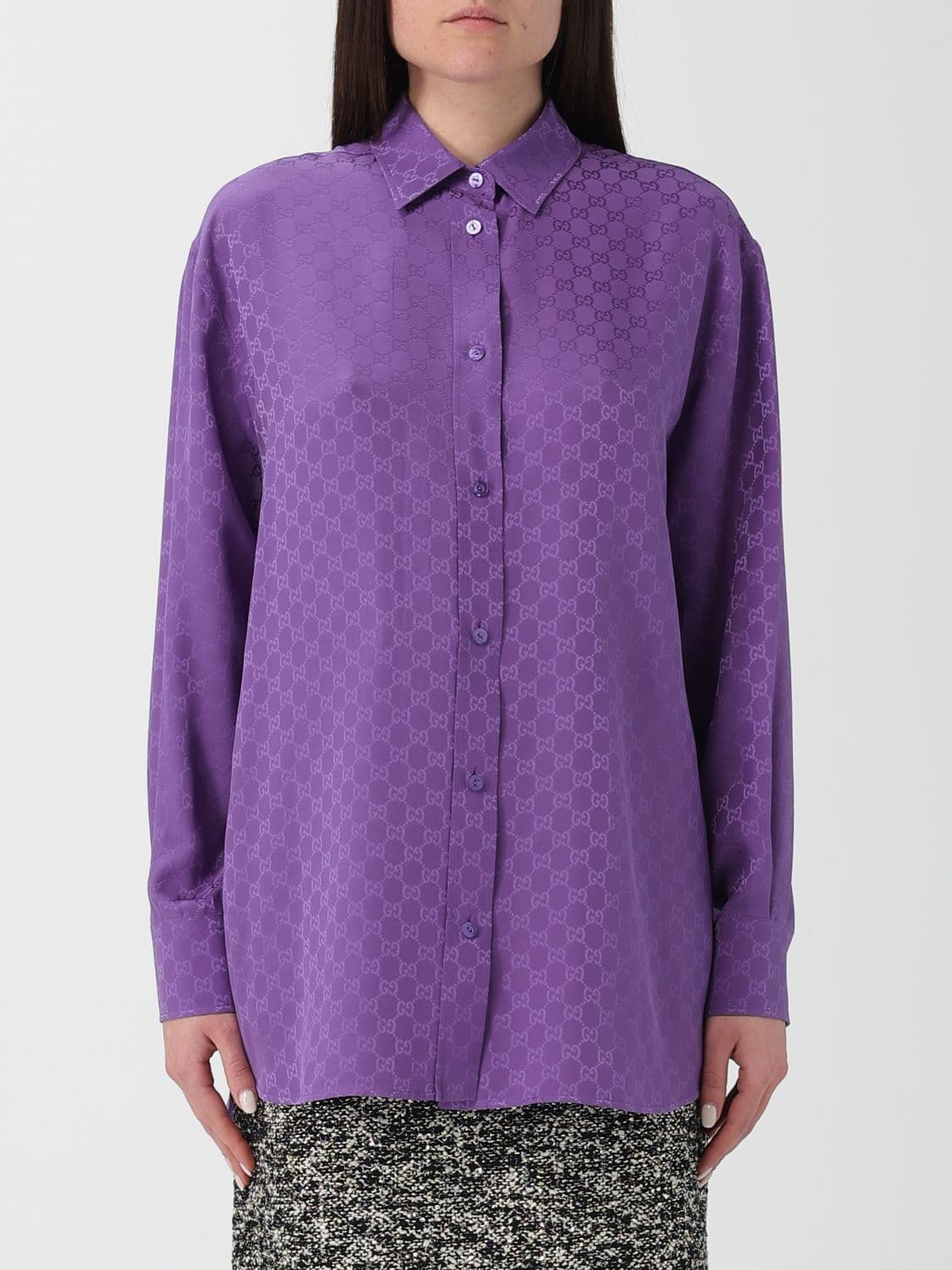 Gucci Shirt Woman color Violet · 42