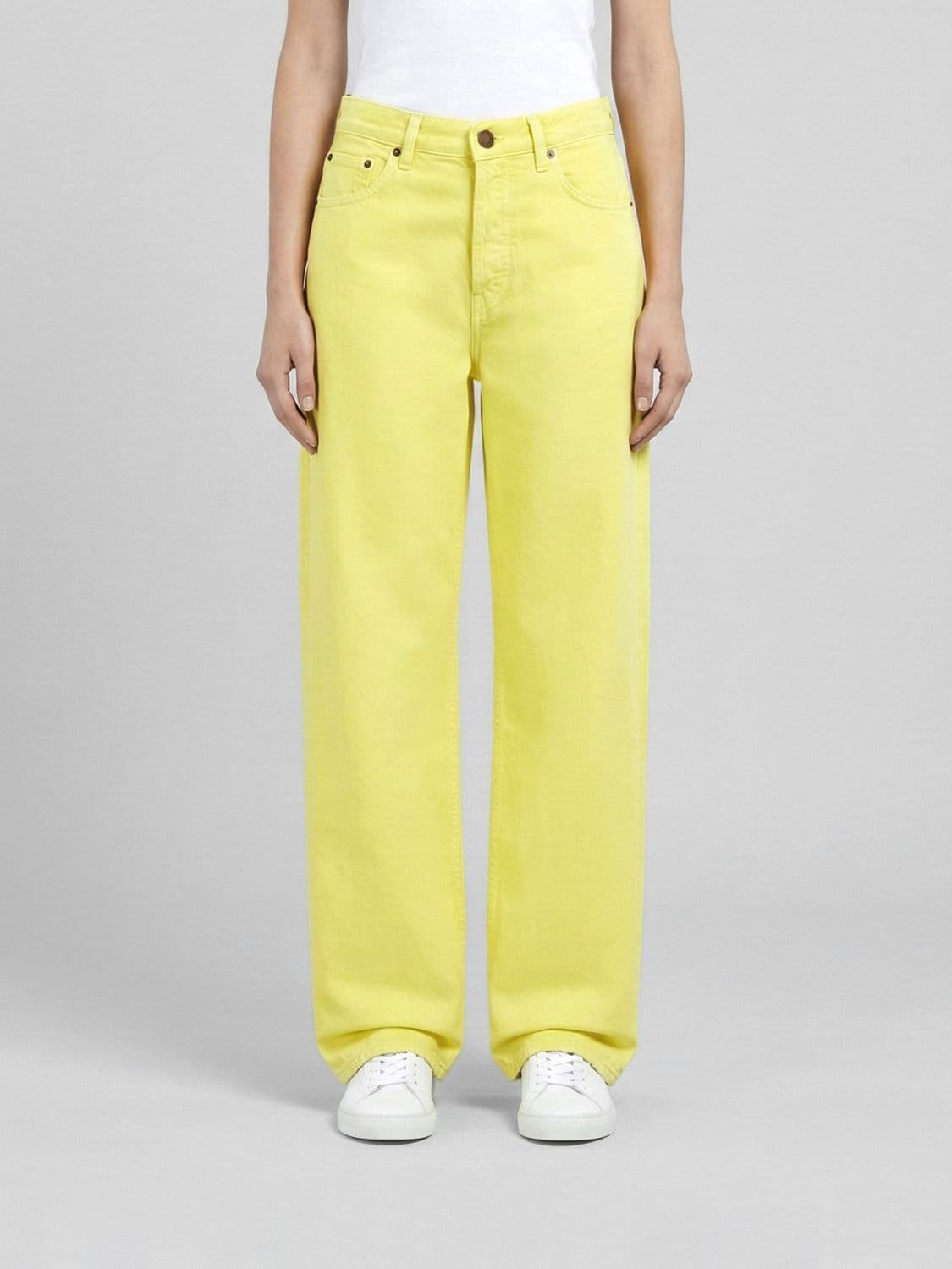 Haikure Jeans Woman color Yellow · 27