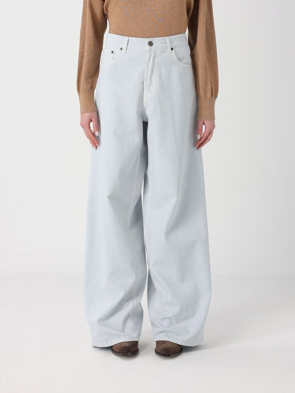 Haikure Jeans Woman color Denim