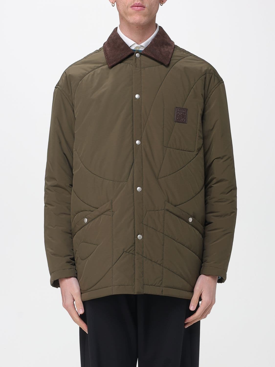 Loewe Jacket Men color Green