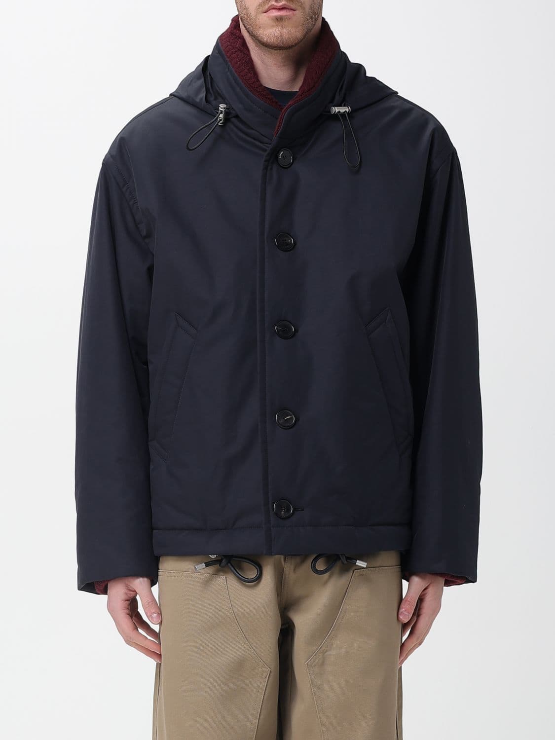 Loewe Coat Men color Blue