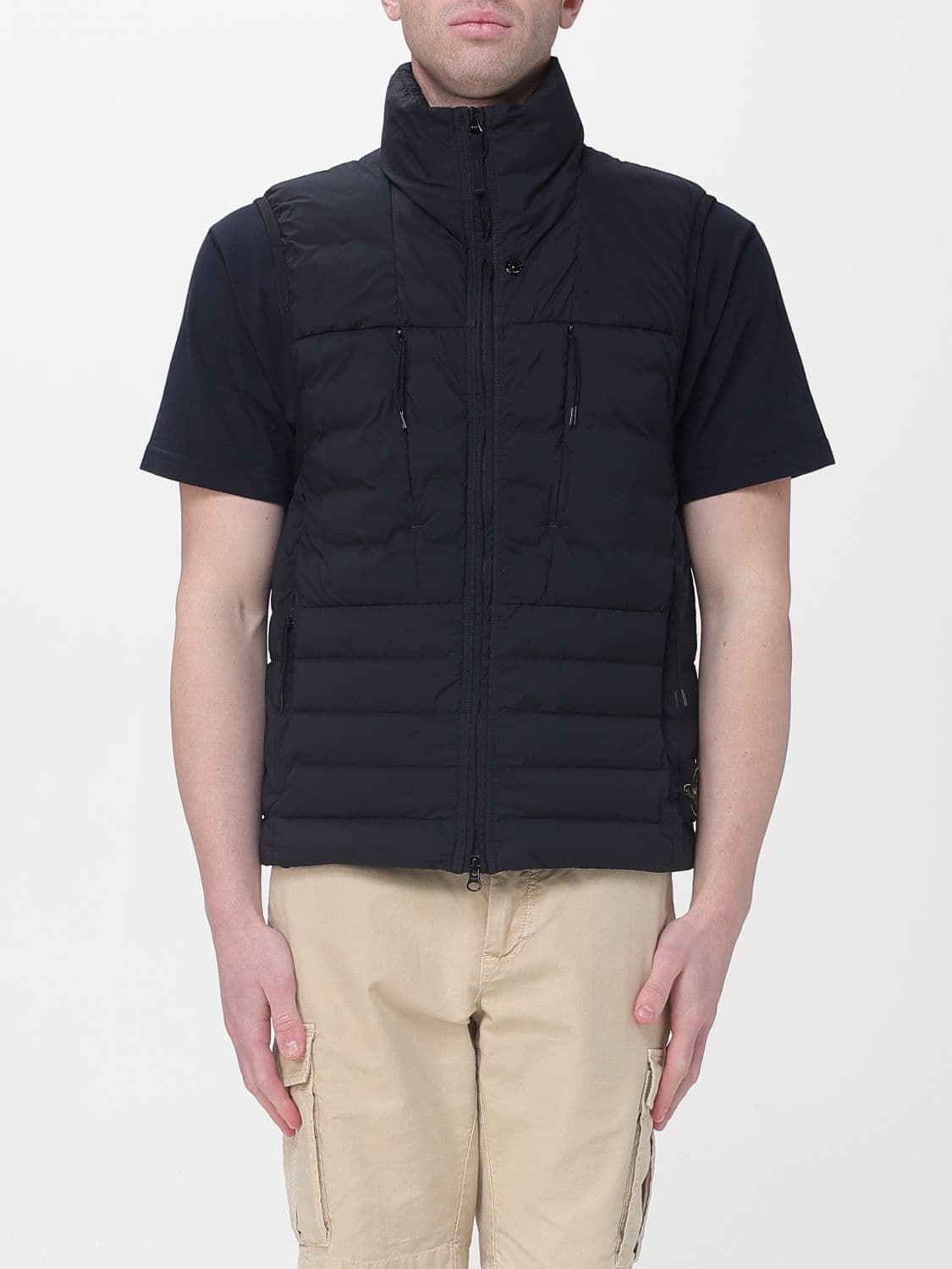 Stone Island Suit Vest Men color Blue