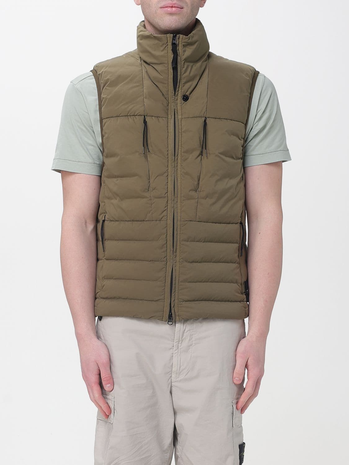 Stone Island Suit Vest Men color Green · S