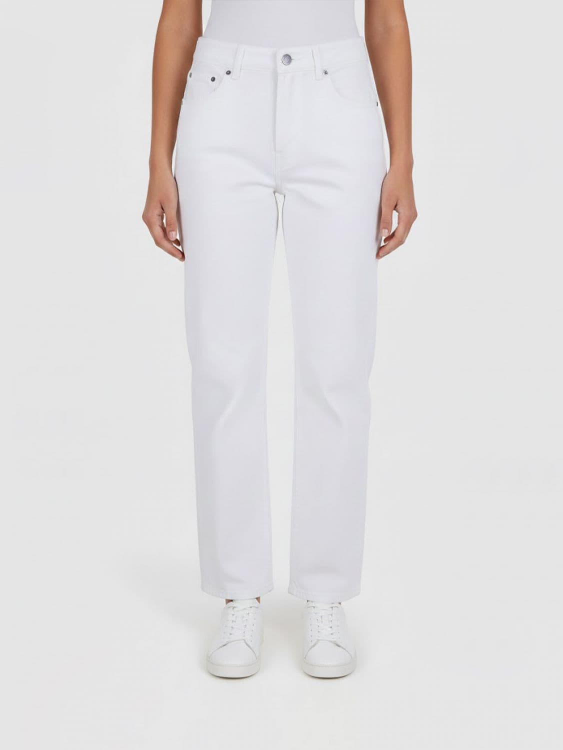 Haikure Jeans Woman color White