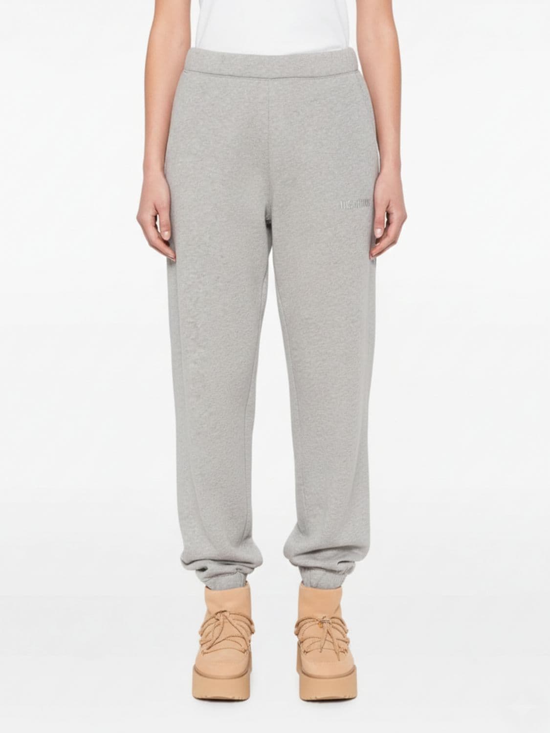 The Attico Pants Woman color Grey