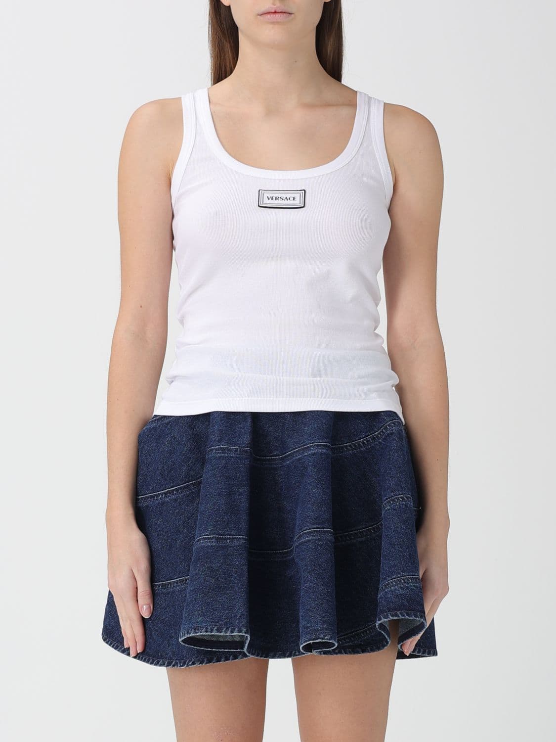 Versace T-Shirt Woman color White