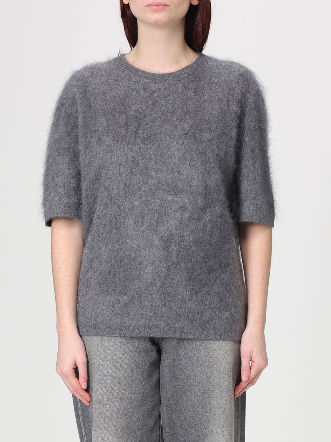 Lisa Yang Sweater Woman color Grey