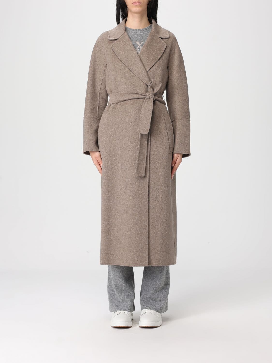 's Max Mara Coat Woman color Grey