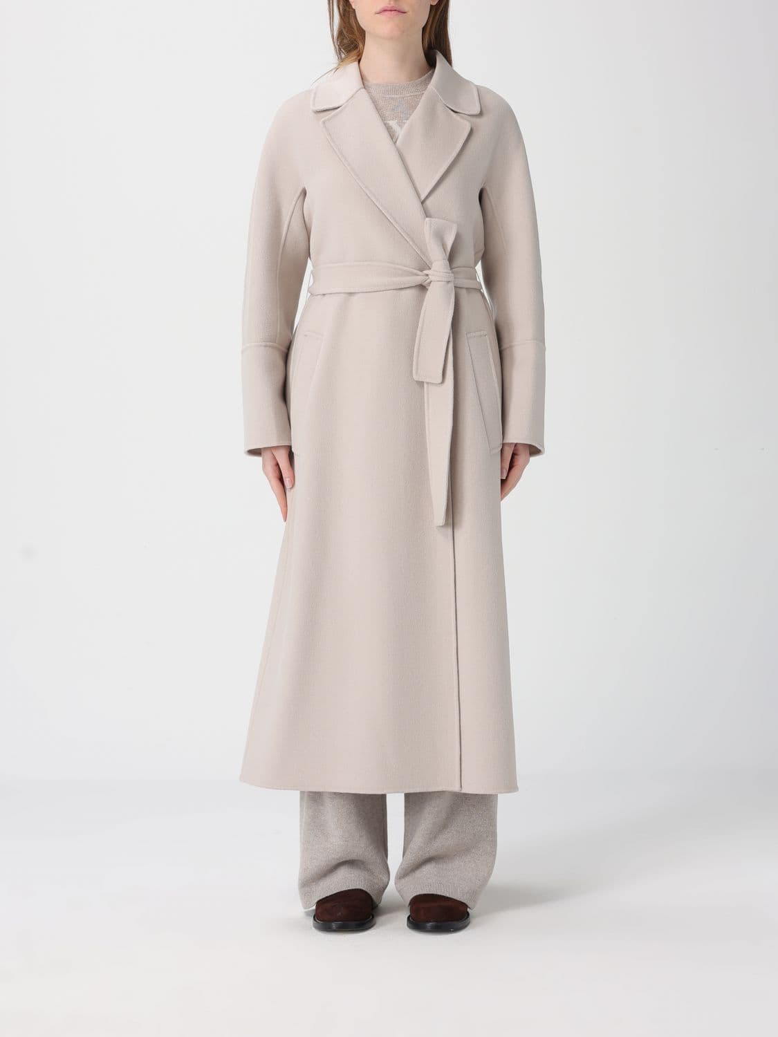 's Max Mara Coat Woman color Natural
