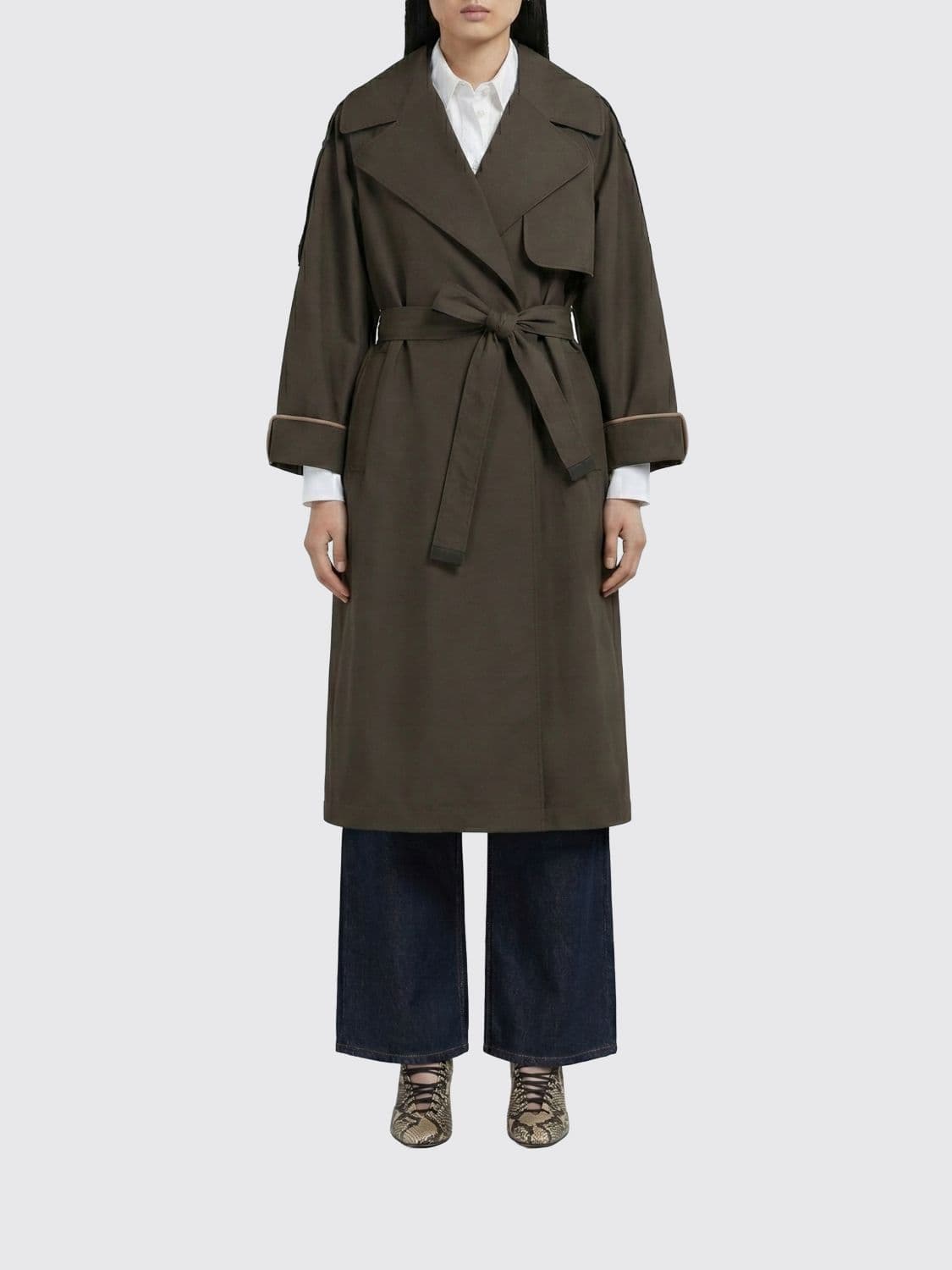 Max Mara The Cube Jacket Woman color Green