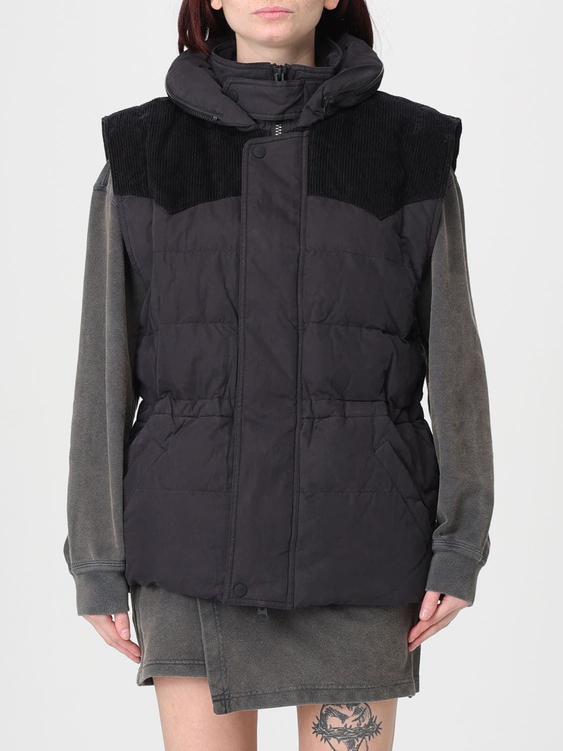 Isabel Marant Etoile Waistcoat Woman color Black