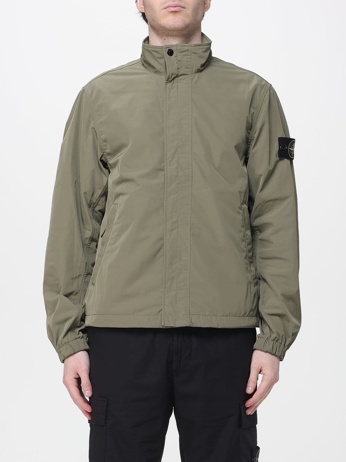 Stone Island Jacket Men color Green