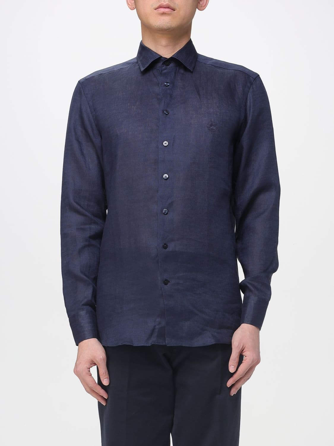 Etro Shirt Men color Blue
