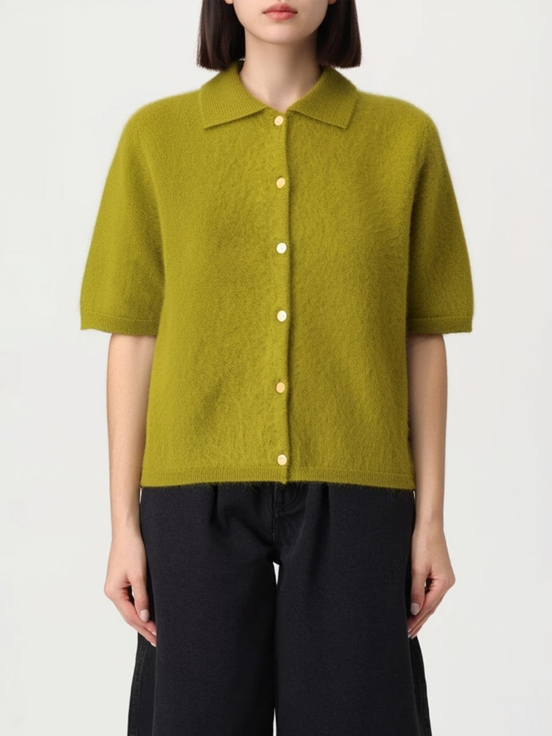 Theory Sweater Woman color Green