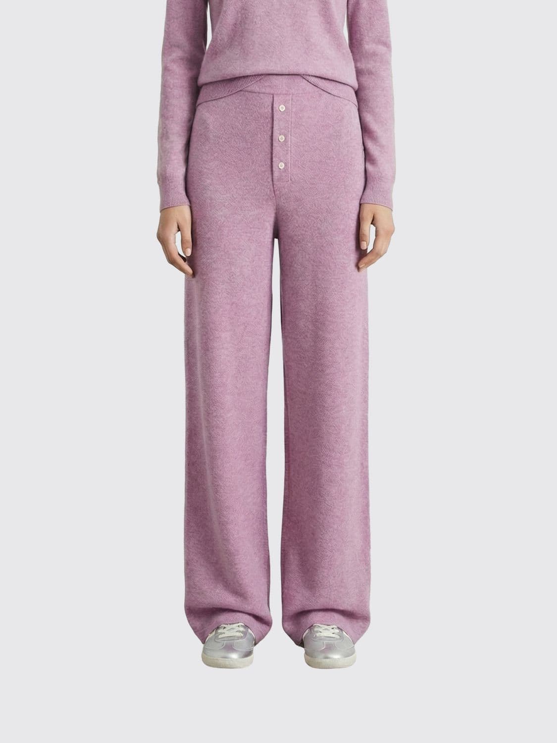 Guest In Residence Pants Woman color Pink