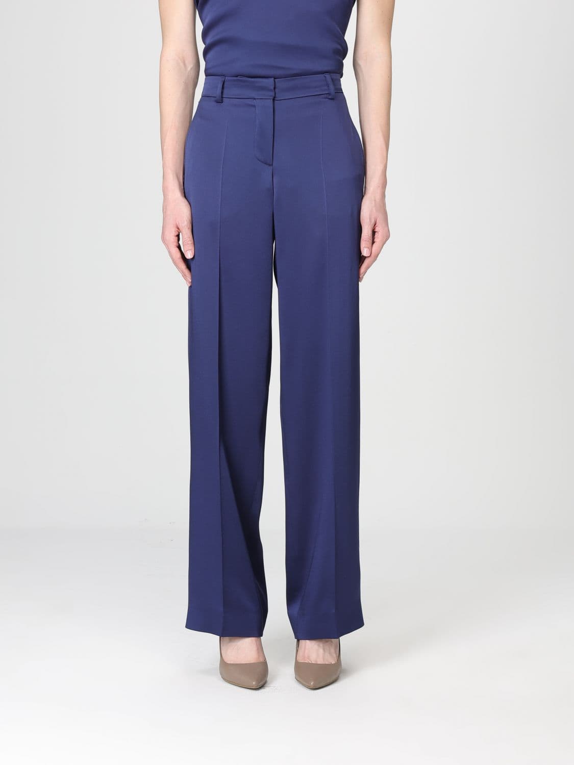 Stella Mccartney Pants Woman color Navy