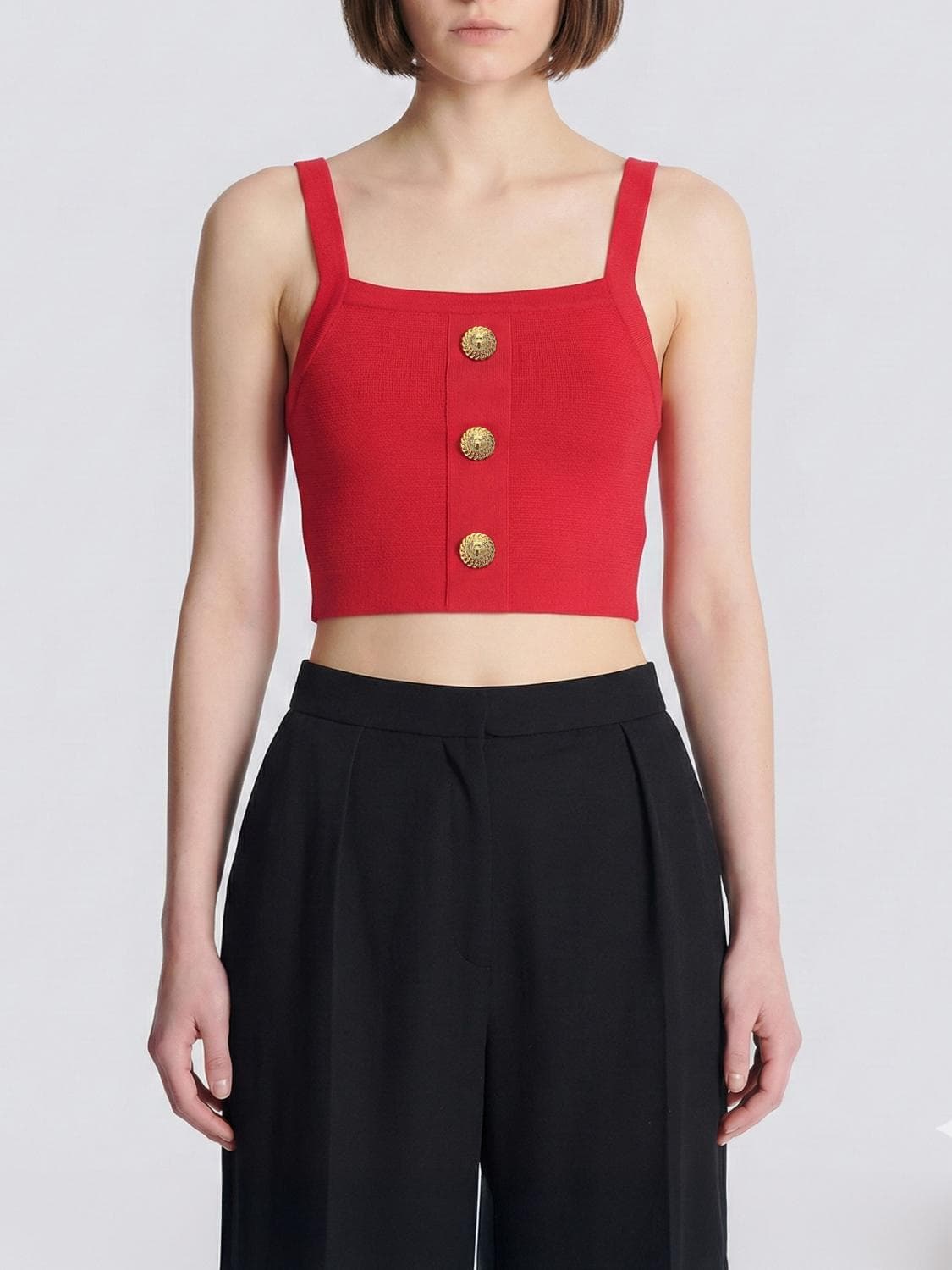 Balmain Top Woman color Fuchsia