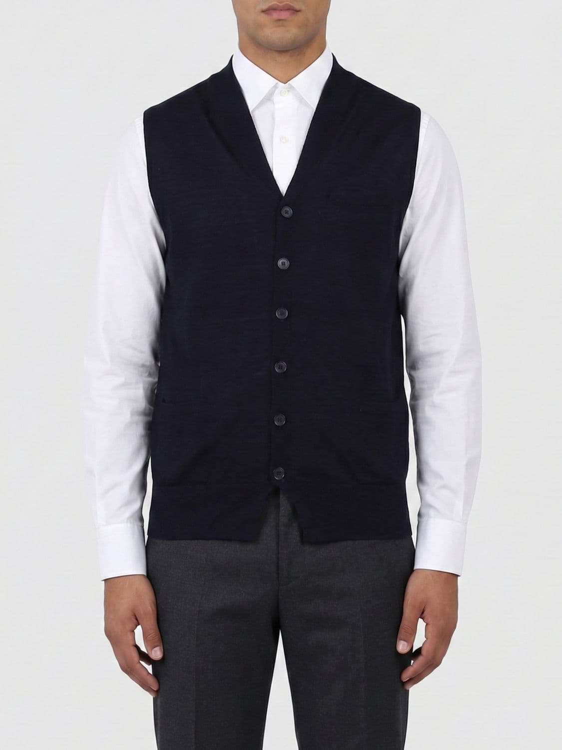 Ballantyne Suit Vest Men color Navy