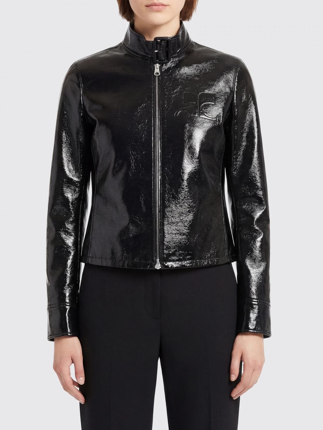 Courrèges Jacket Woman color Black