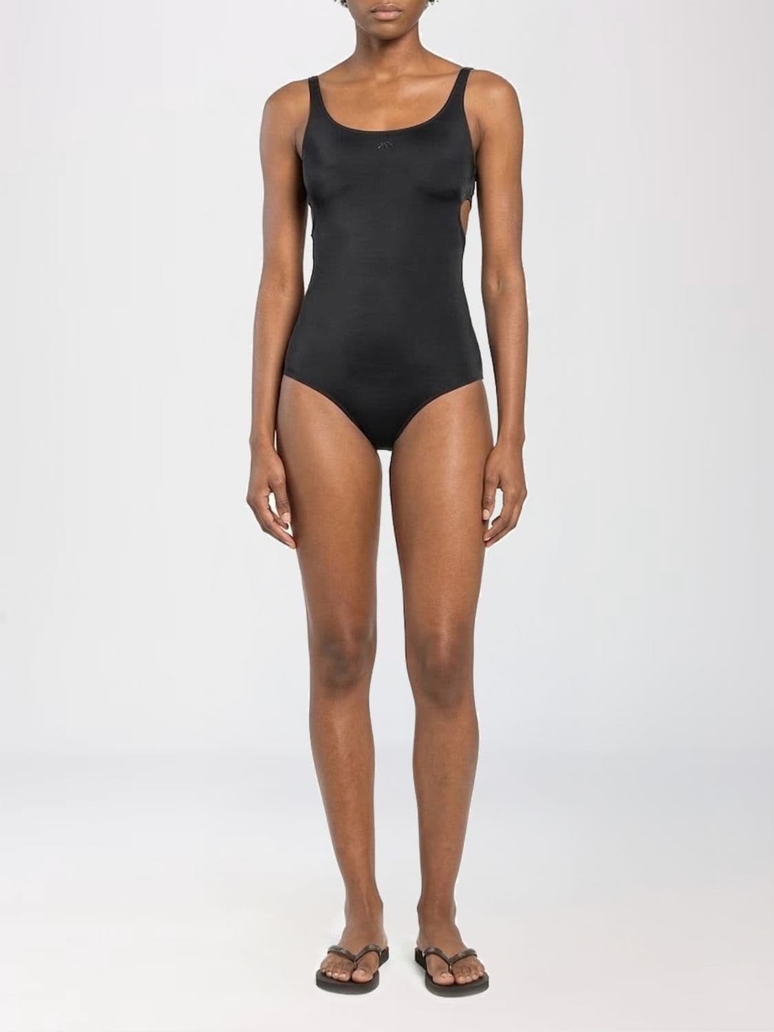 Courrèges Swimsuit Woman color Black