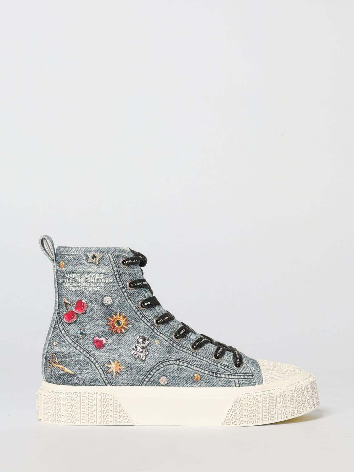 Marc Jacobs Sneakers Woman color Denim