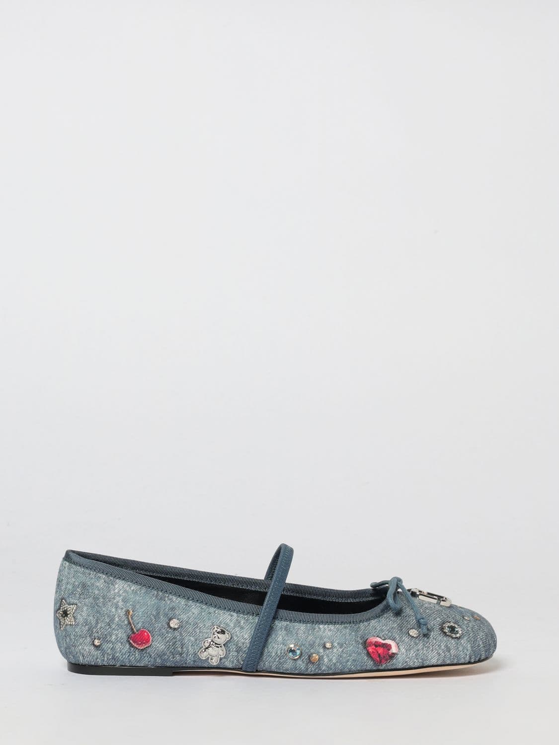 Marc Jacobs Ballet Flat Woman color Denim