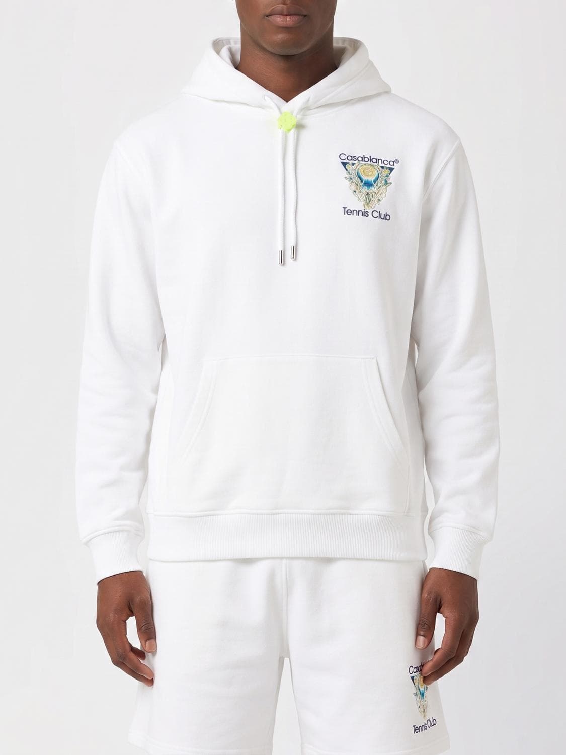 Casablanca Sweatshirt Men color White