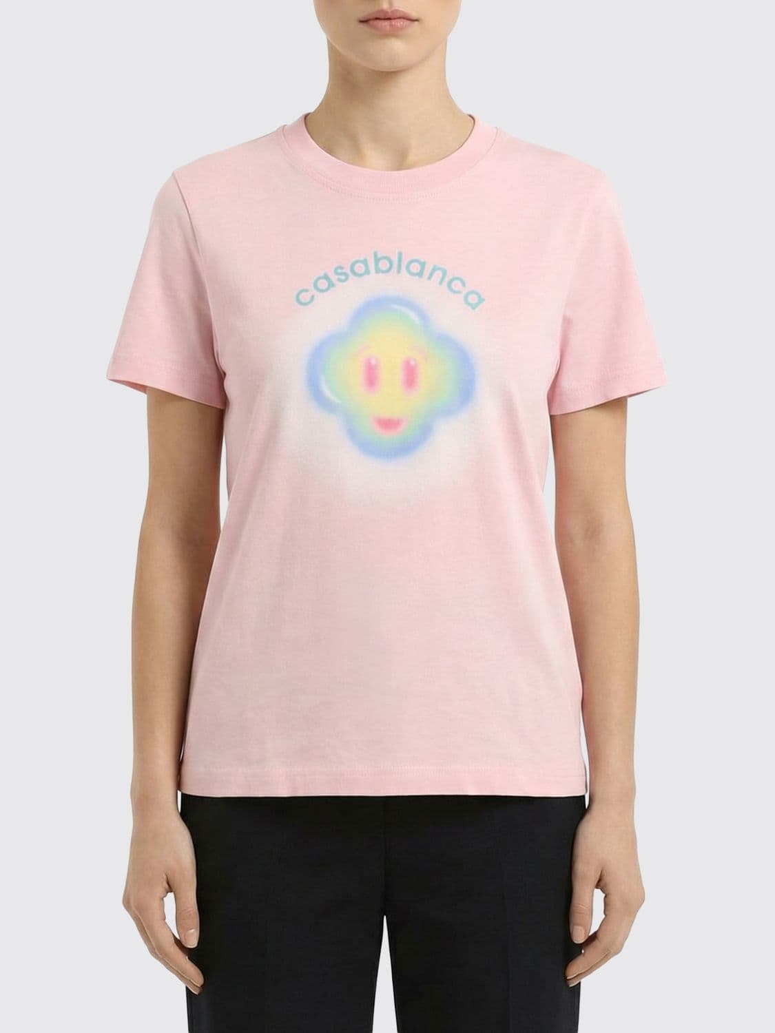Casablanca T-Shirt Woman color Pink