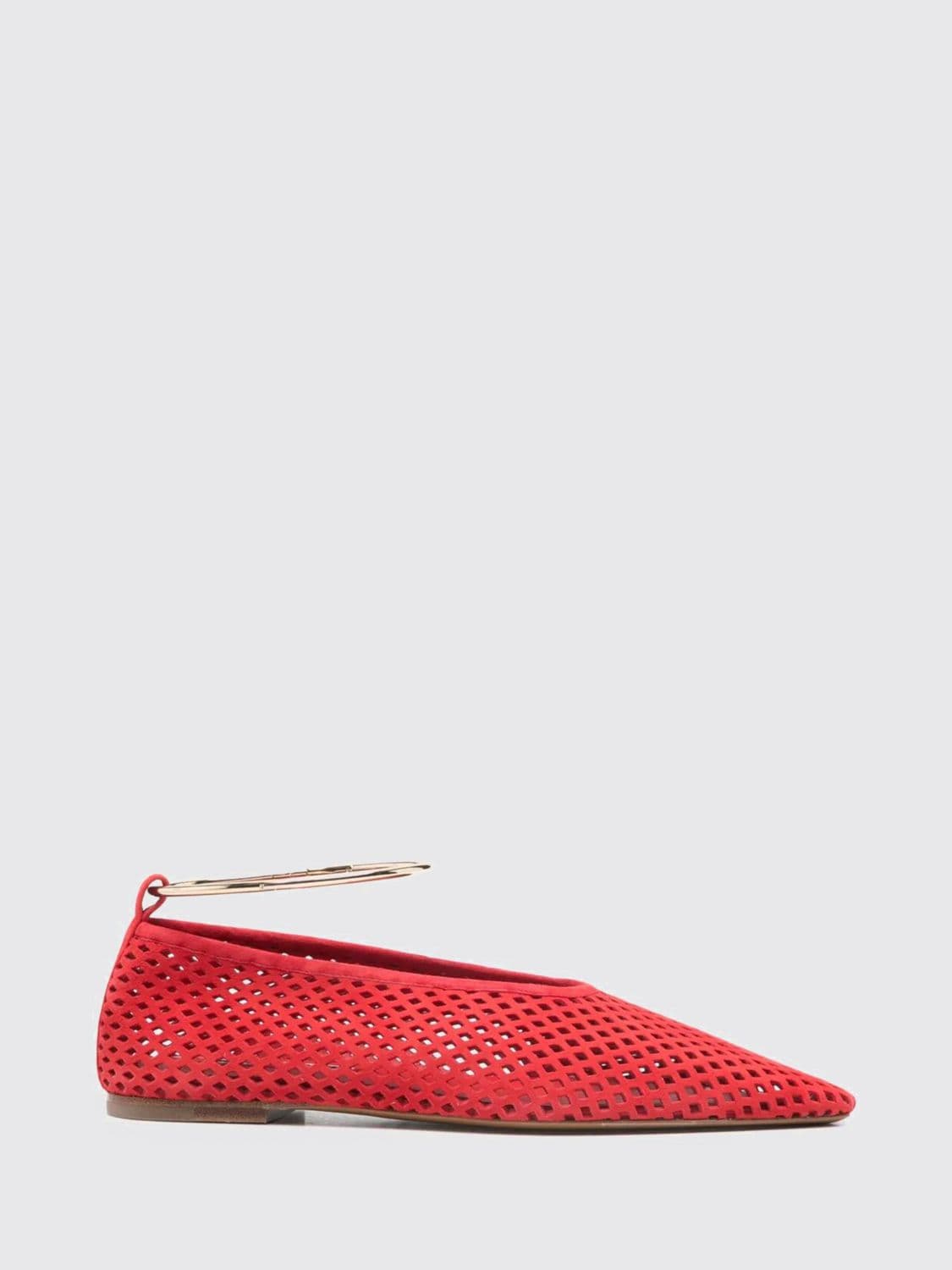 Jil Sander Ballet Flat Woman color Red