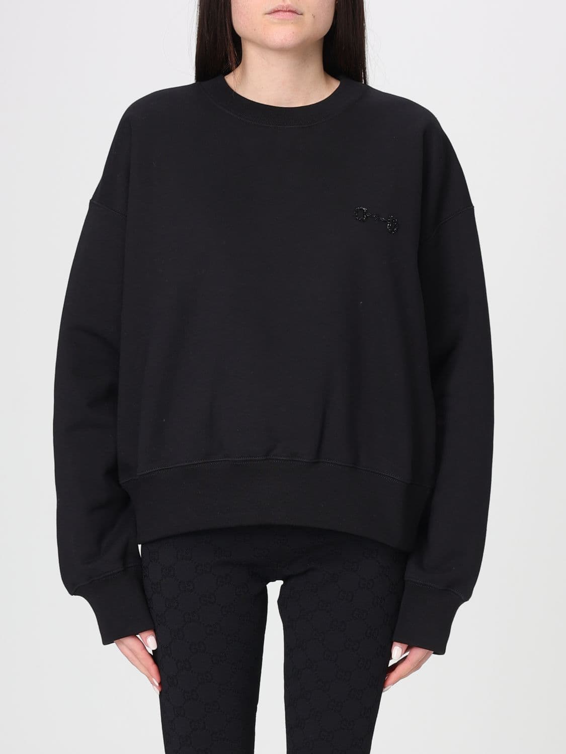 Gucci Sweatshirt Woman color Black