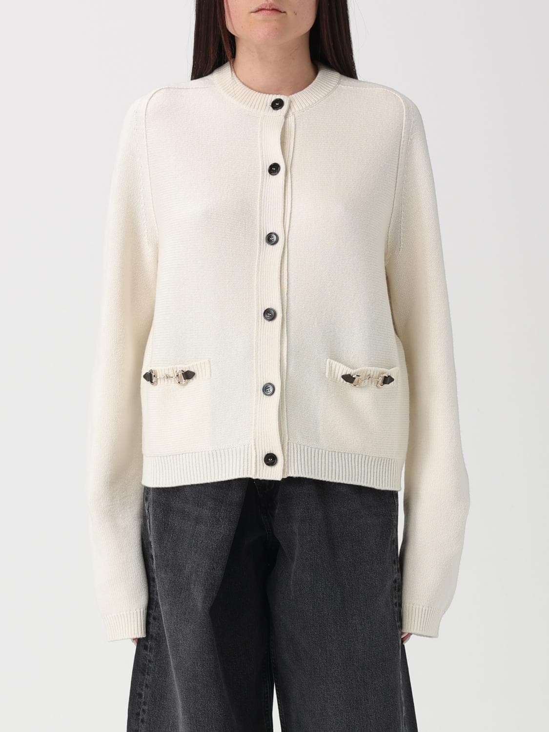 Gucci Sweater Woman color White