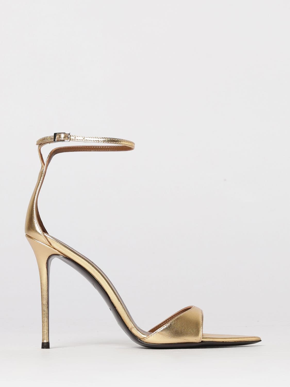 Giuseppe Zanotti Heeled Sandal Woman color Gold