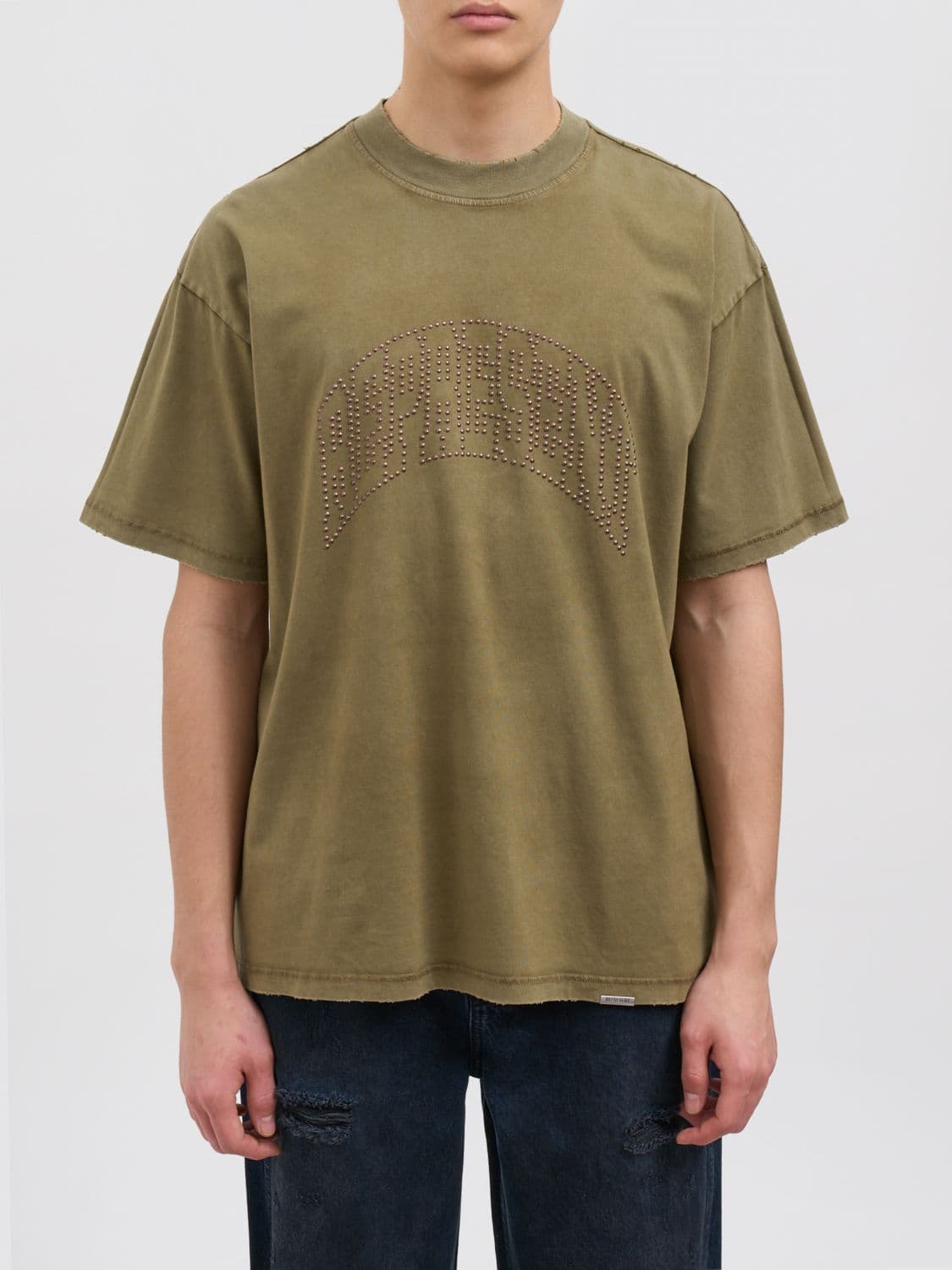 Represent T-Shirt Men color Green