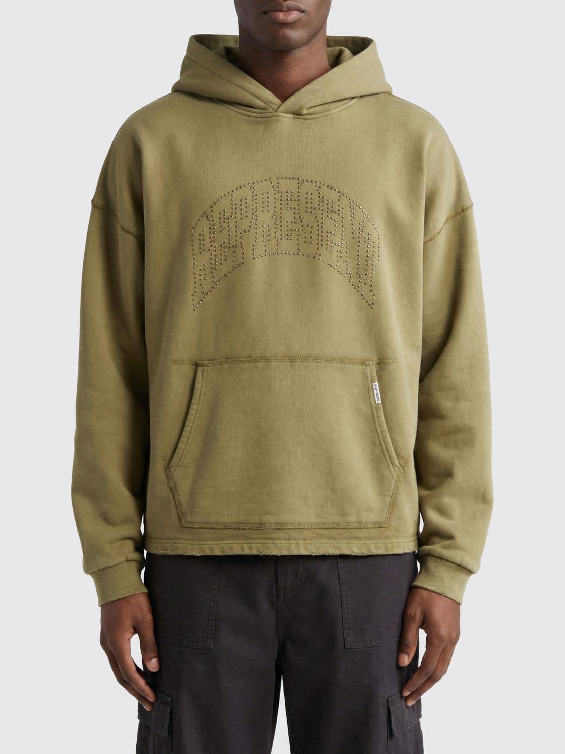 Represent Sweatshirt Men color Kaki