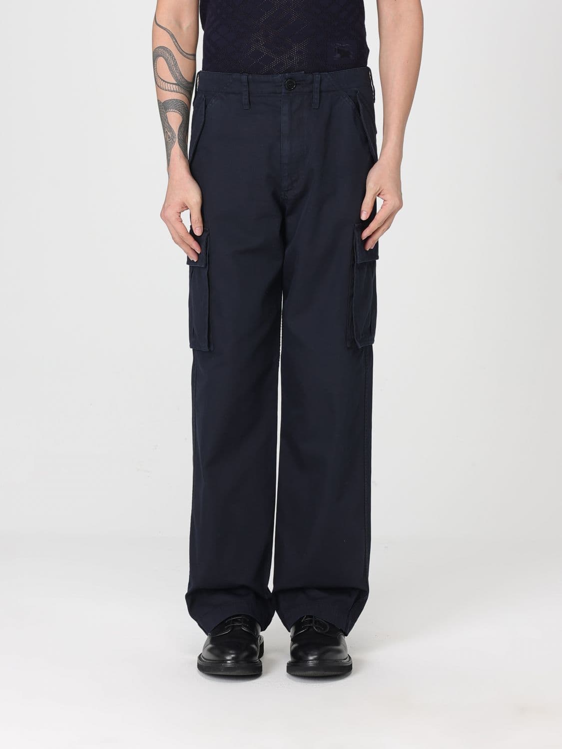 Burberry Pants Men color Blue
