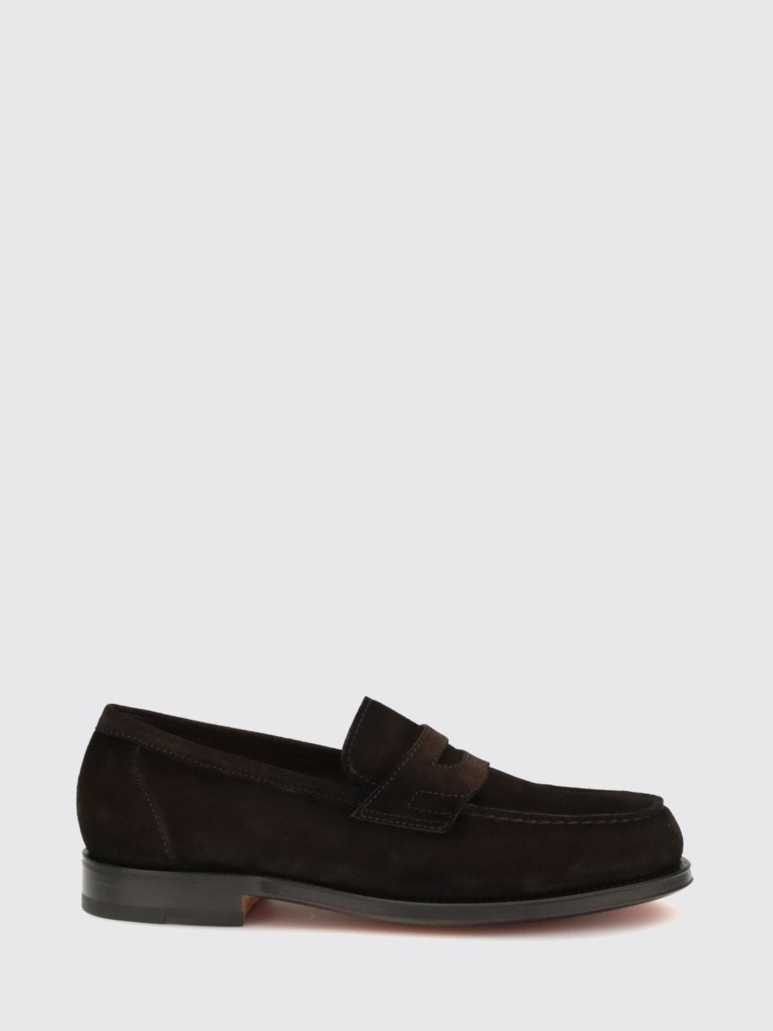 Santoni Loafers Men color Dark