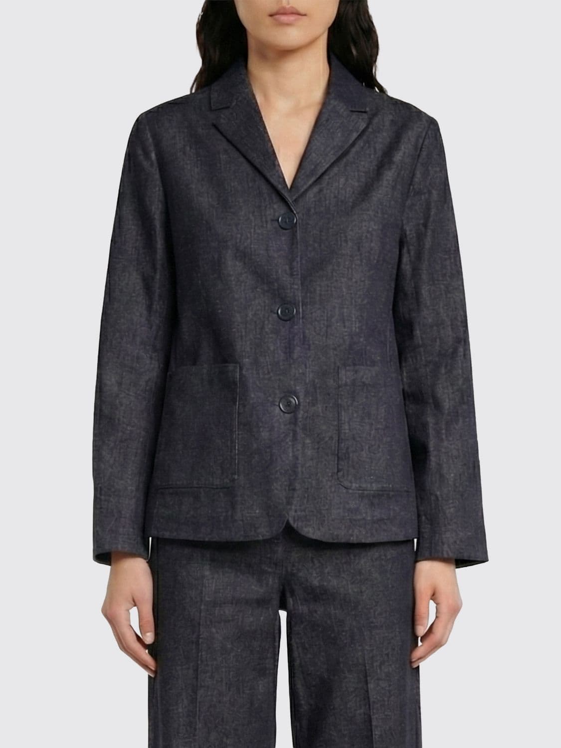 's Max Mara Jacket Woman color Blue