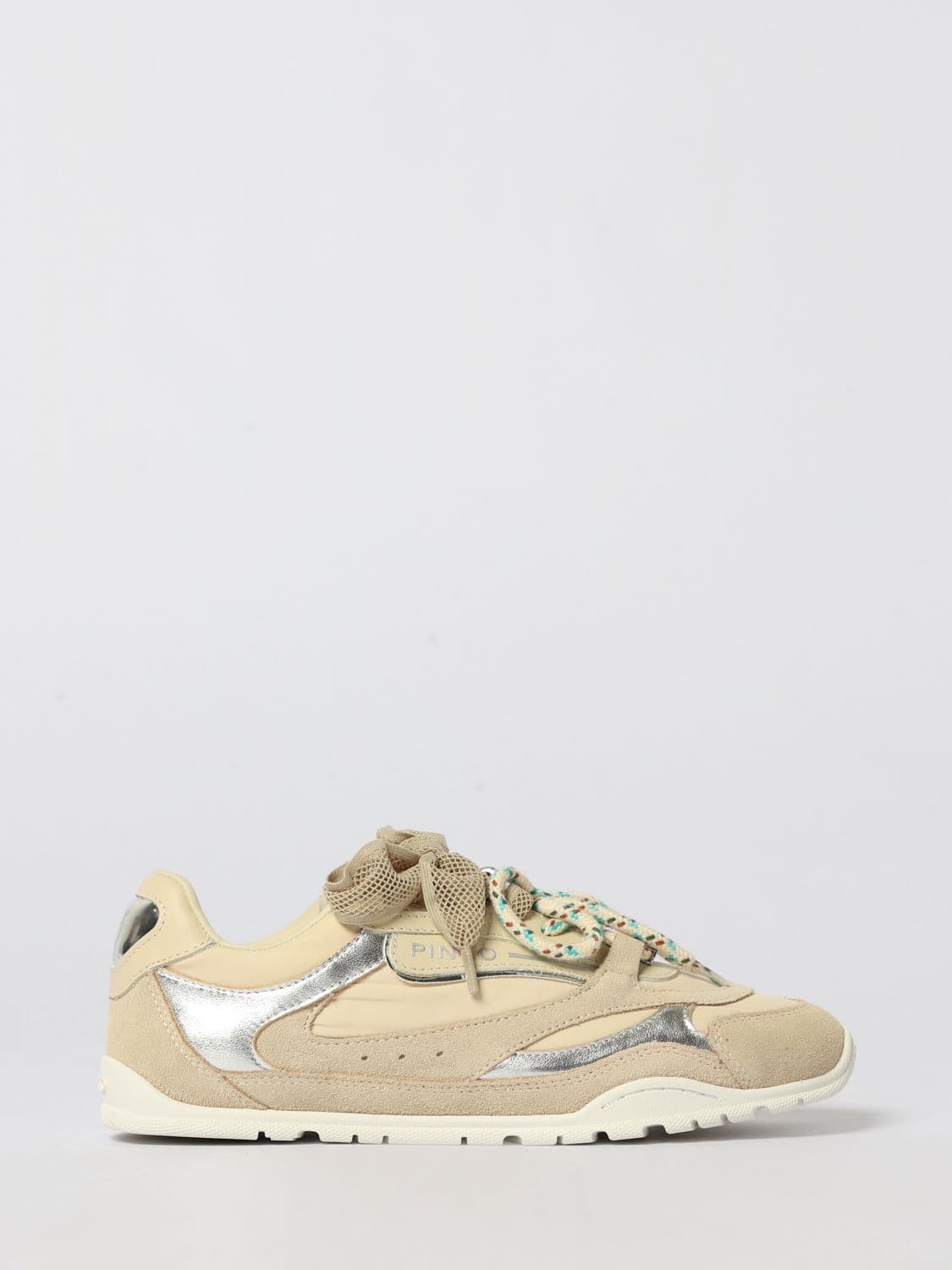 Pinko Sneakers Woman color Beige