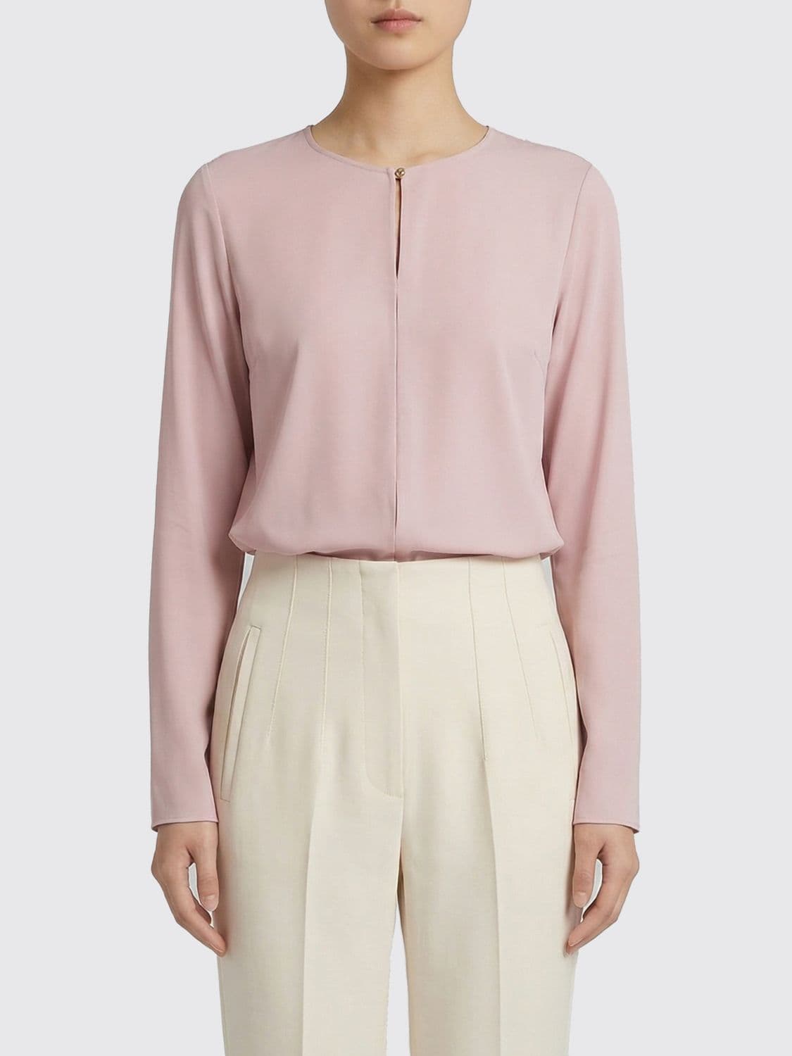 Max Mara Pure Top Woman color Pink