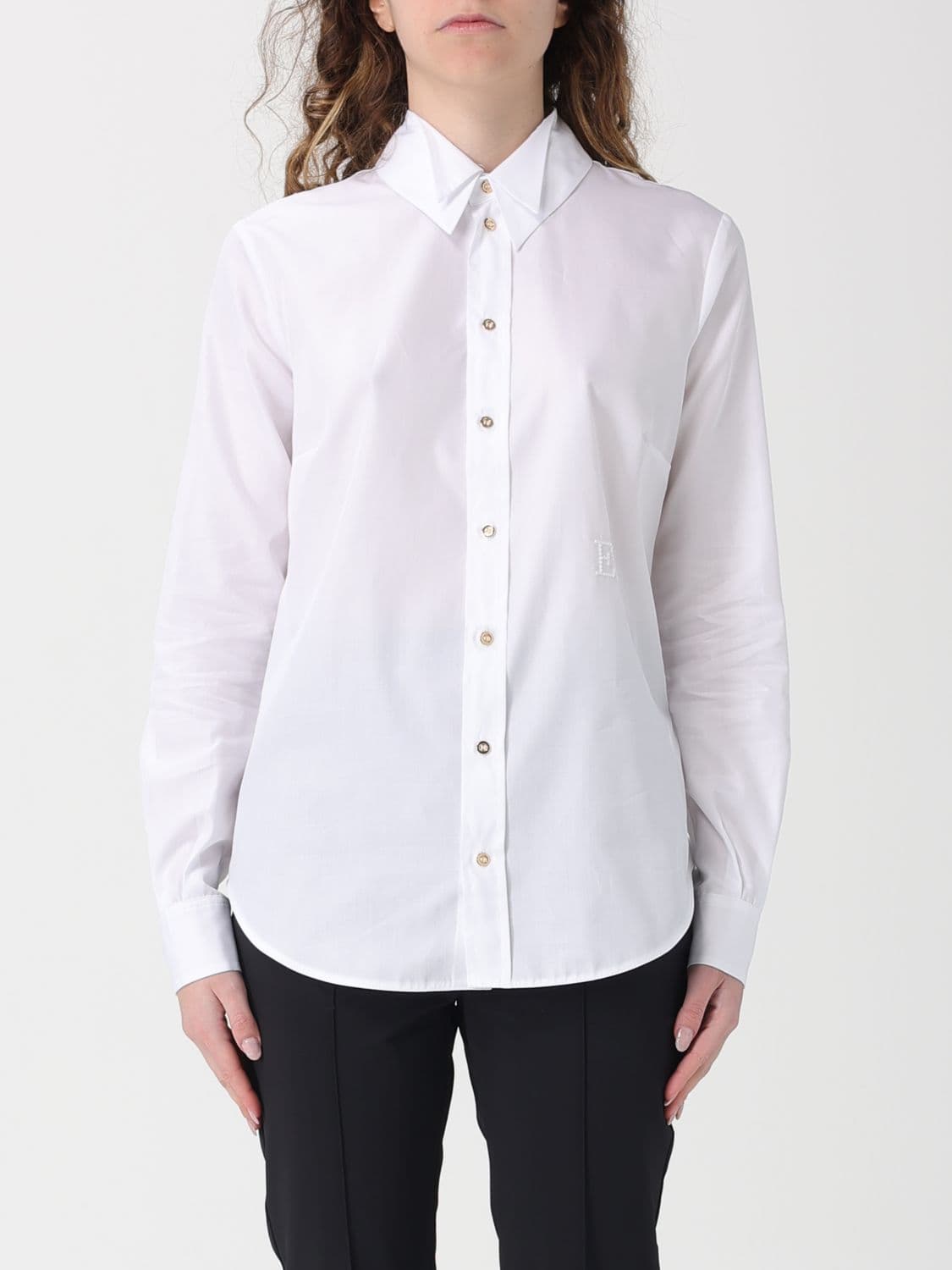 Elisabetta Franchi Shirt Woman color White
