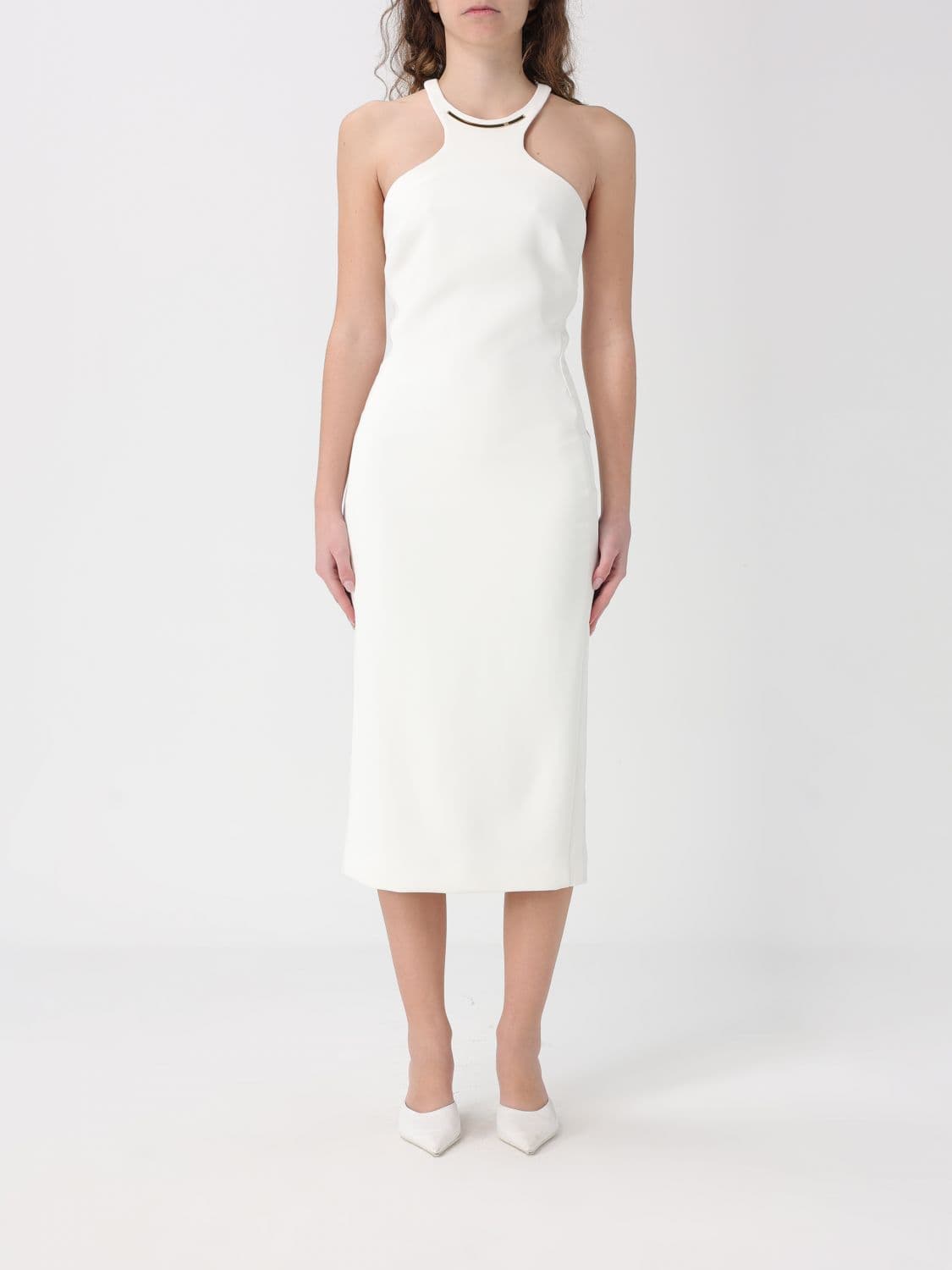 Elisabetta Franchi Dress Woman color White