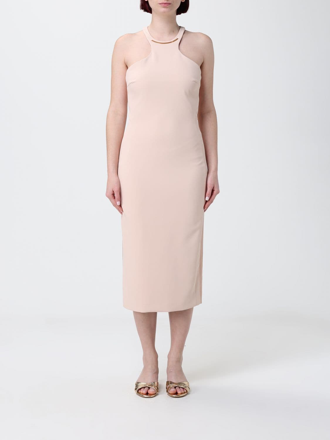 Elisabetta Franchi Dress Woman color Nude