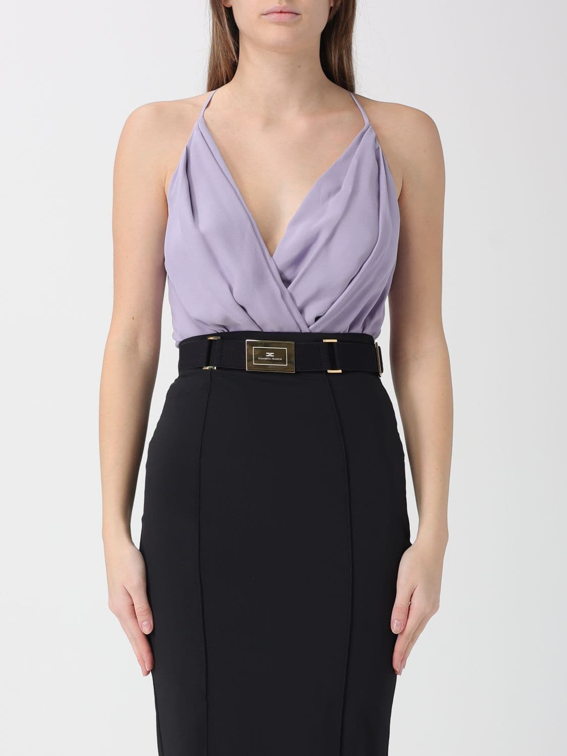 Elisabetta Franchi Top Woman color Lilac